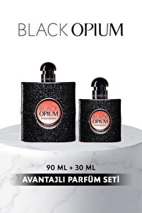 Yves Saint Laurent Black Opium EDP Büyük Boy & Seyahat Boy Kadın