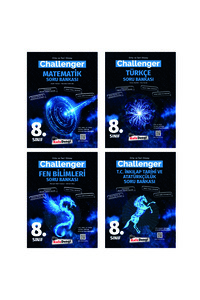 Kafa Dengi Yayınları 8.Sınıf Challenger Matematik Türkçe Fen