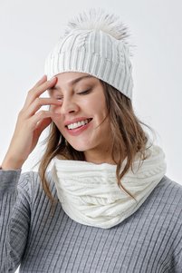 Related product image CHUBA Scarf Beanie Gloves Set