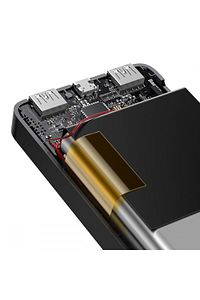 Tx Powerbank Bipow 15w Hızlı Şarj 10000ma Led Siyah Ppdml-ı01 Tex Yeni Model Desen 721051 ürün fotoğrafı
