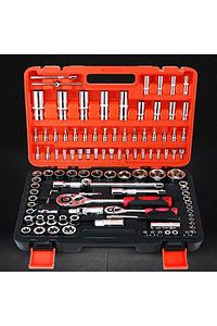 108 Pcs Crv Çeliği Profesyonel Parlak Lokma Takımı 1/2-1/4 (108 Parça) ürün fotoğrafı