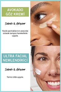 Ultra Facial Cream & Avokadolu Göz Kremi Favori Nem Ikilisi Seti ürün fotoğrafı