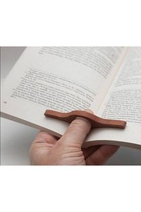 Parmak Delikli Kitap Sayfa Tutucu Okuma Aparatı ürün fotoğrafı