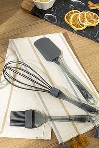 Eggy Silikon Spatula 25 Cm Siyah ürün fotoğrafı