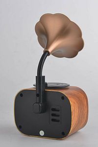 B5 Nostaljik Mini Gramafon Radyo Usb Aux Bluetooth Radyo Yüksek Ses Kalitesi ürün fotoğrafı