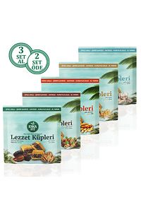 Şekersiz Hurmalı Mamul Karma Set (1SET = 5PAKET) ürün fotoğrafı
