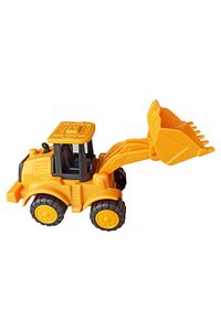Oyuncak Iş Makinaları Seti Dozer, Kepçe, Mikser Ve Kamyon, Sürtmeli 4'lü Set ürün fotoğrafı