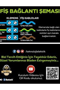 Tezgah Altı Kumandalı Rgb Led Ve Bluetooth Hoparlörlü 2'li Priz (UZATMA KABLOSU DÂHİL DEĞİLDİR) ürün fotoğrafı