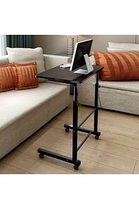 Tekerlekli Laptop Bilgisayar Çalışma Masası Eğim Yükseklik Ayarlı Akrobat Koltuk Sehpası ürün fotoğrafı