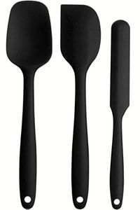 6lı Takım Yanmaz Yapışmaz Mutfak Pasta Slikon Yumurta Fırçası Kaşık Bıçak Spatula Seti ürün fotoğrafı