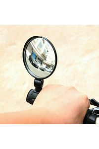 Bisiklet Dikiz Aynası Geniş Açılı Direksiyon Scooter Aynası Gidon Aynası Tek ürün fotoğrafı