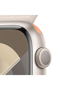 Watch Series 9 GPS 45mm Yıldız Işığı Alüminyum Kasa ve Yıldız Işığı Spor Loop ürün fotoğrafı