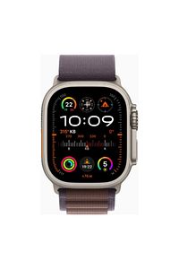 Watch Ultra 2 GPS + Cellular, 49mm Titanyum Kasa ve İndigo Alpine Loop - Orta Boy ürün fotoğrafı