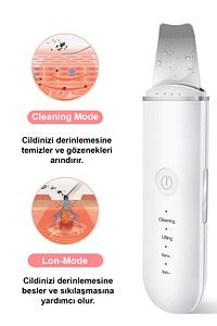 Ultrasonik Spatula Yüz Siyah Nokta Temizleme Aleti Ve Soğuk Buhar Makinesi 2 Li Set ürün fotoğrafı