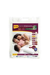 120 x 150 KING COTTON OMAK ELEKTRİKLİ BATTANİYE ÇİFT KİŞİLİK 120x150 Beyaz Düz 1-2 Kg Pamuk Polyest ürün fotoğrafı
