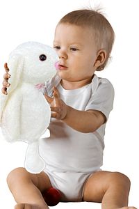 Oyun ve Uyku Arkadaşım Sevimli Uzun Kulak Bunny Peluş Tavşan 65 cm ( %100 Yerli ÜRÜN) ürün fotoğrafı