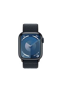 Watch Series 9 GPS 41mm Gece Yarısı Alüminyum Kasa ve Gece Yarısı Spor Loop ürün fotoğrafı