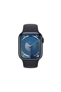 Watch Series 9 GPS 41mm Gece Yarısı Alüminyum Kasa ve Gece Yarısı Spor Kordon - M/L ürün fotoğrafı