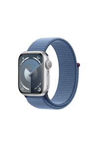 Watch Series 9 GPS 41mm Gümüş Alüminyum Kasa ve Buz Mavisi Spor Loop ürün fotoğrafı
