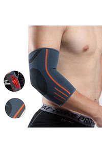 Elastik Basketbol Fitness Voleybol Tenis Ortopedik Spor Antreman Örme Dirseklik (1 Adet) ürün fotoğrafı