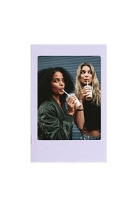 Instax Mini 12 Fotoğraf Makinesi-10'lu Film-Şeffaf Pleksi Kılıf ve Fotoğraf Çerçevesi Seti 2 Mor ürün fotoğrafı