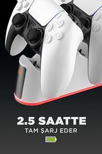 Rp-ps5 Playstation 5 Rgb Işıklı Hızlı Şarj Istasyonu ürün fotoğrafı