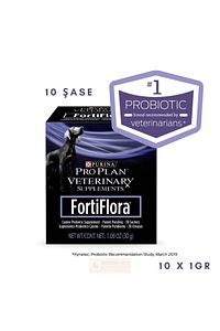 Proplan Fortiflora Köpekler Için Probiyotik Takviyesi 10 Şase (10 X1 Gr) ürün fotoğrafı