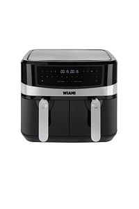 Wiami Air Fryer 9 Litre Siyah Çift Sepetli Akıllı Fritöz ürün fotoğrafı