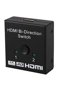 4494 2 Port Çift Yönlü Hdmi Switch Splitter Ekran Monitör Çoklayıcı Çoğaltıcı Bidirection ürün fotoğrafı