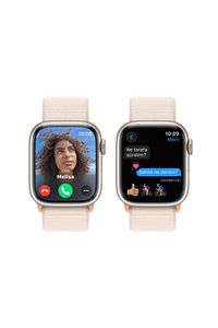 Watch Series 9 GPS 41mm Yıldız Işığı Alüminyum Kasa ve Yıldız Işığı Spor Loop ürün fotoğrafı