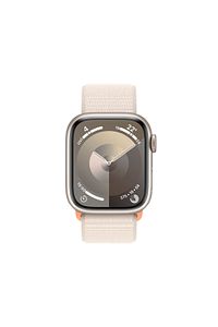 Watch Series 9 GPS 41mm Yıldız Işığı Alüminyum Kasa ve Yıldız Işığı Spor Loop ürün fotoğrafı
