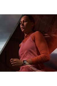 Watch Series 9 GPS 41mm Pembe Alüminyum Kasa ve Uçuk Pembe Spor Kordon - M/L ürün fotoğrafı