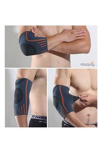 Elastik Basketbol Fitness Voleybol Tenis Ortopedik Spor Antreman Örme Dirseklik (1 Adet) ürün fotoğrafı