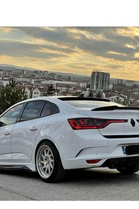 Renault Megane 4 Sedan Uyumlu Yarasa M4 Bagaj Üstu Spoiler Pianoblack Ithal ürün fotoğrafı