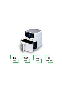 Fritöz Wiami Air Fryer 4.5 Litre Beyaz Akıllı  586Mseri ürün fotoğrafı
