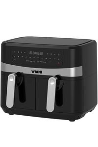 Wiami Air Fryer 9 Litre Siyah Çift Sepetli Akıllı Fritöz ürün fotoğrafı