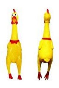 Öten Çığlık Atan Horoz Tavuk Civciv Köpek Kedi Için Bağıran Sesli Oyuncak 30 Cm - Shrilling Chicken ürün fotoğrafı