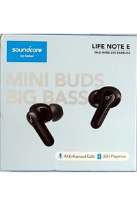 Soundcore Life Note E Tws Kablosuz Bluetooth Kulaklık - Ipx5 Suya Dayanıklı - A3943 - Siyah ürün fotoğrafı