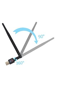 600 Mbps Usb 2.0 Mini Wifi Adaptörü 802.11n / G/b Kablosuz Alıcı Yd-35 ürün fotoğrafı