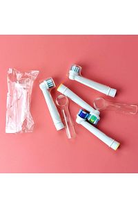 Oral - B Şarjlı Ve Pilli Diş Fırçaları Için 4 Adet Koruyucu Kapak ürün fotoğrafı