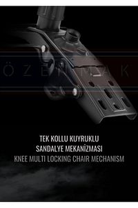 Özenmak Tek Kollu Kuyruklu Mekanizma Büro Ofis Koltuk Oyuncu Koltuk Yedek Parça Aksamları ürün fotoğrafı