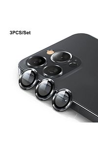 Apple Iphone 15 Pro & Iphone 15 Pro Max Kamera Koruma Renkli Lens Koruyucu Temperli Cam Koruma ürün fotoğrafı
