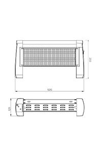 Elektrikli Isıtıcı Lx-2819 ürün fotoğrafı