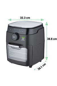 Air Fryer 12 Litre Siyah Oven Akıllı Fritöz 699HSERI ürün fotoğrafı
