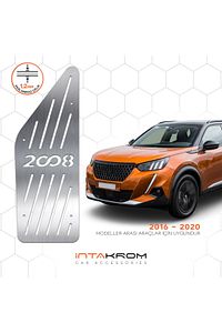 Peugeot 2008 Krom Ayak Dinlendirme Pedalı 2016 - 2020 ürün fotoğrafı