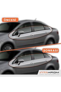 Fiat Linea Krom Cam Çıtası 8 Parça 2007-2012 ürün fotoğrafı