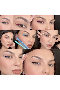 12 Renk Pen Eyeliner Seti ürün fotoğrafı