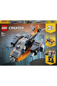 ® Creator 3’ü 1 Arada Siber İnsansız Hava Aracı 31111 - Oyuncak Yapım Seti (113 Parça) ürün fotoğrafı