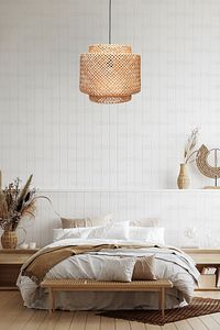 Sinnerlig Bambu Avize 30cm - Iskandinav, Modern, Bohem, Rattan Avize, Aydınlatma ürün fotoğrafı
