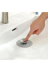 Lavabo Küvet Tıkacı 3 Adet Mutfak Banyo Gider Tıpası Kapağı Tıkaç Süzgeç ürün fotoğrafı
